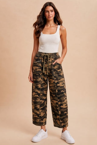 Camo Barrel Pants
