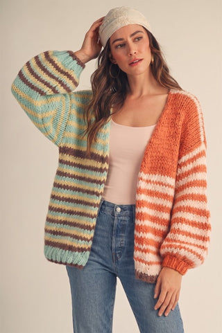 Sunset Stripe Cardi