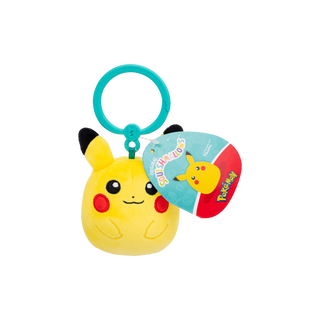 Squishmallows 3.5" Plush Clip Pokemon Assortment in Display