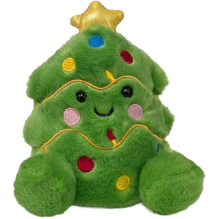 Spruce the Canned Christmas Tree - Plush in Can w/Jokes: Pop Top + Plastic Lid & Shrink Band