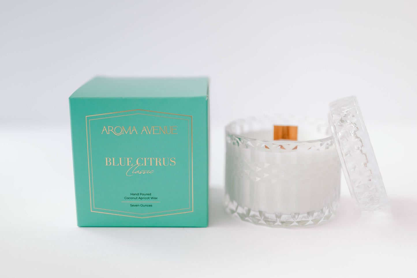 Blue Citrus Candle: 7OZ