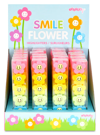 SMILE FLOWER HIGHLIGHTER PDQ - 24 PIECES