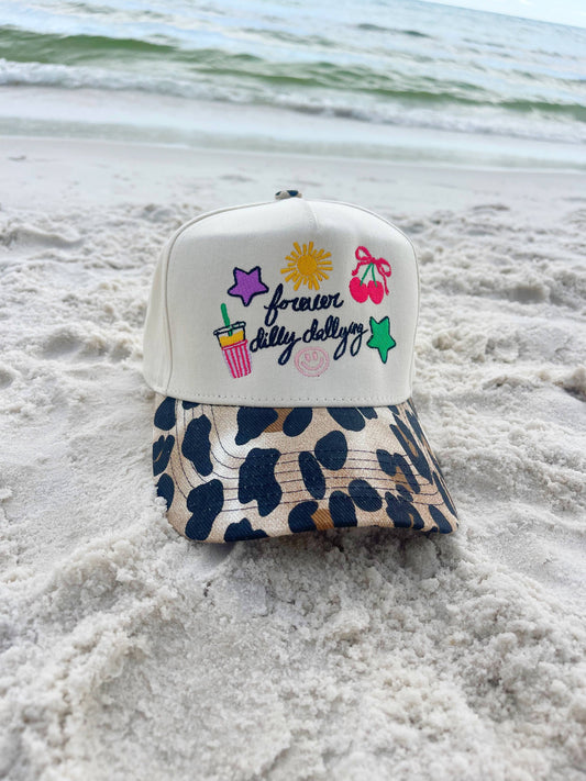 Forever Dilly Dalling Leopard Hat