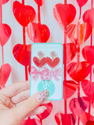 Darling Bow Drops: Shimmer Bow