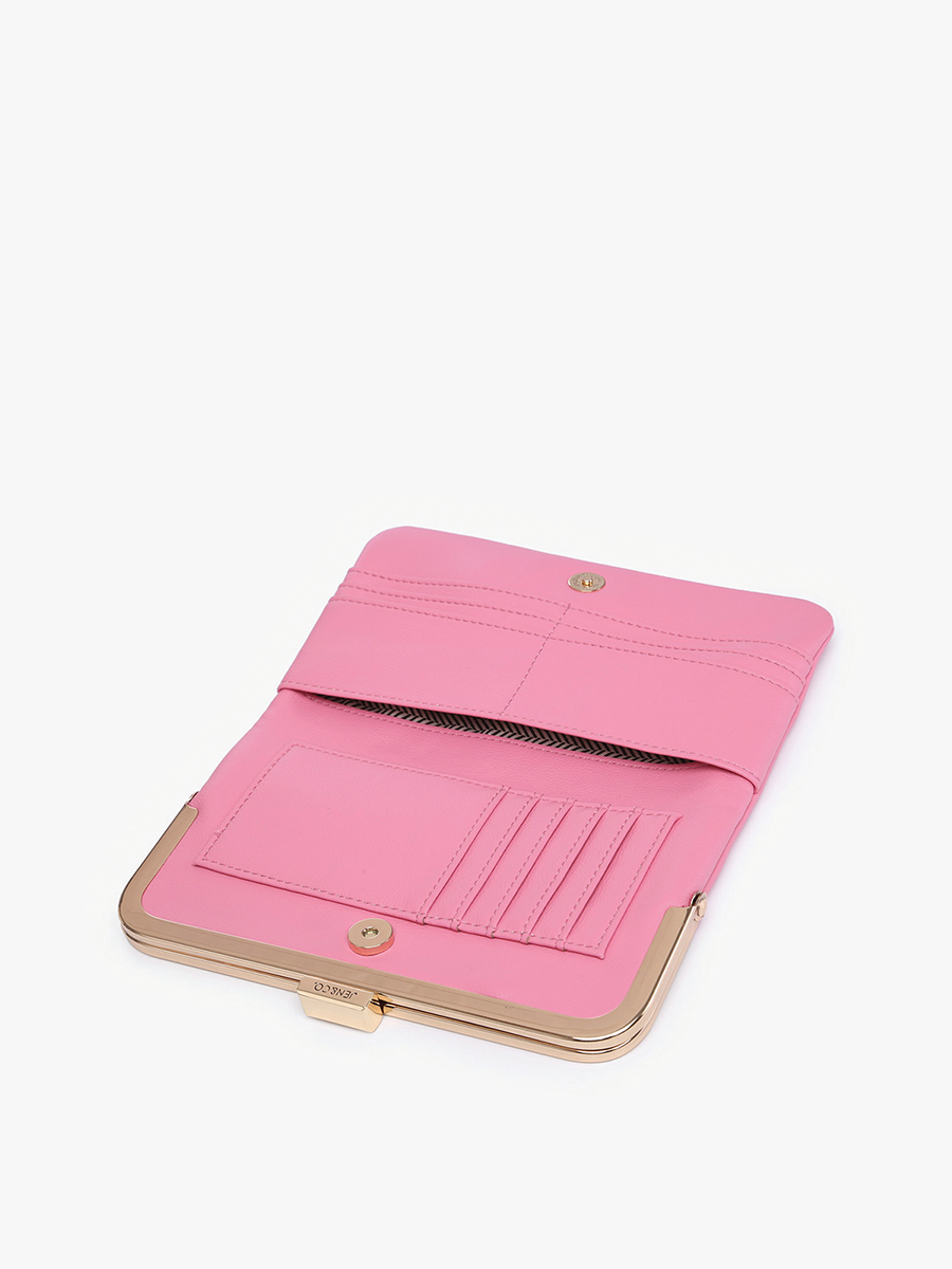 Pink Wallet Crossbody