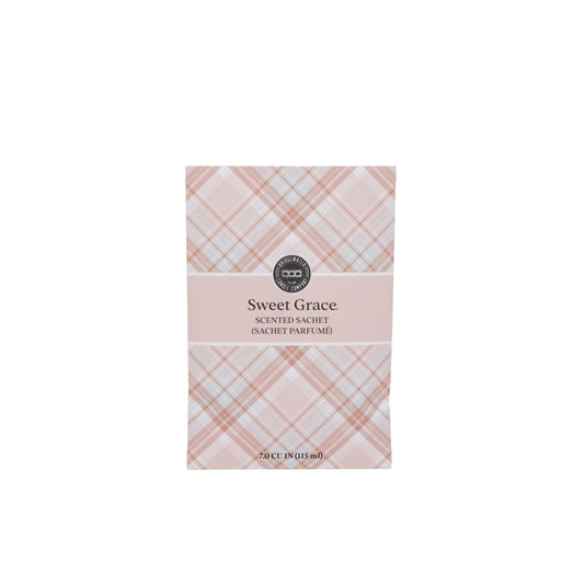 Sweet Grace Plaid Sachet - 9 Pack