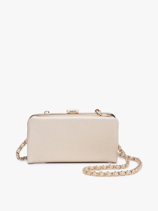 Gold Wallet Crossbody