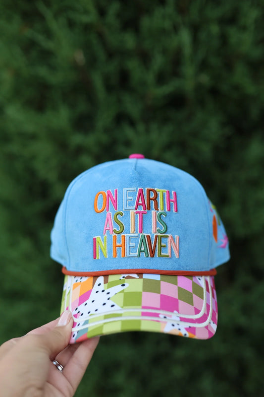 On Earth as it is in Heaven Hat Poppy and Pine
