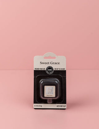 Sweet Grace Auto Vent Clip | Car Air Freshener