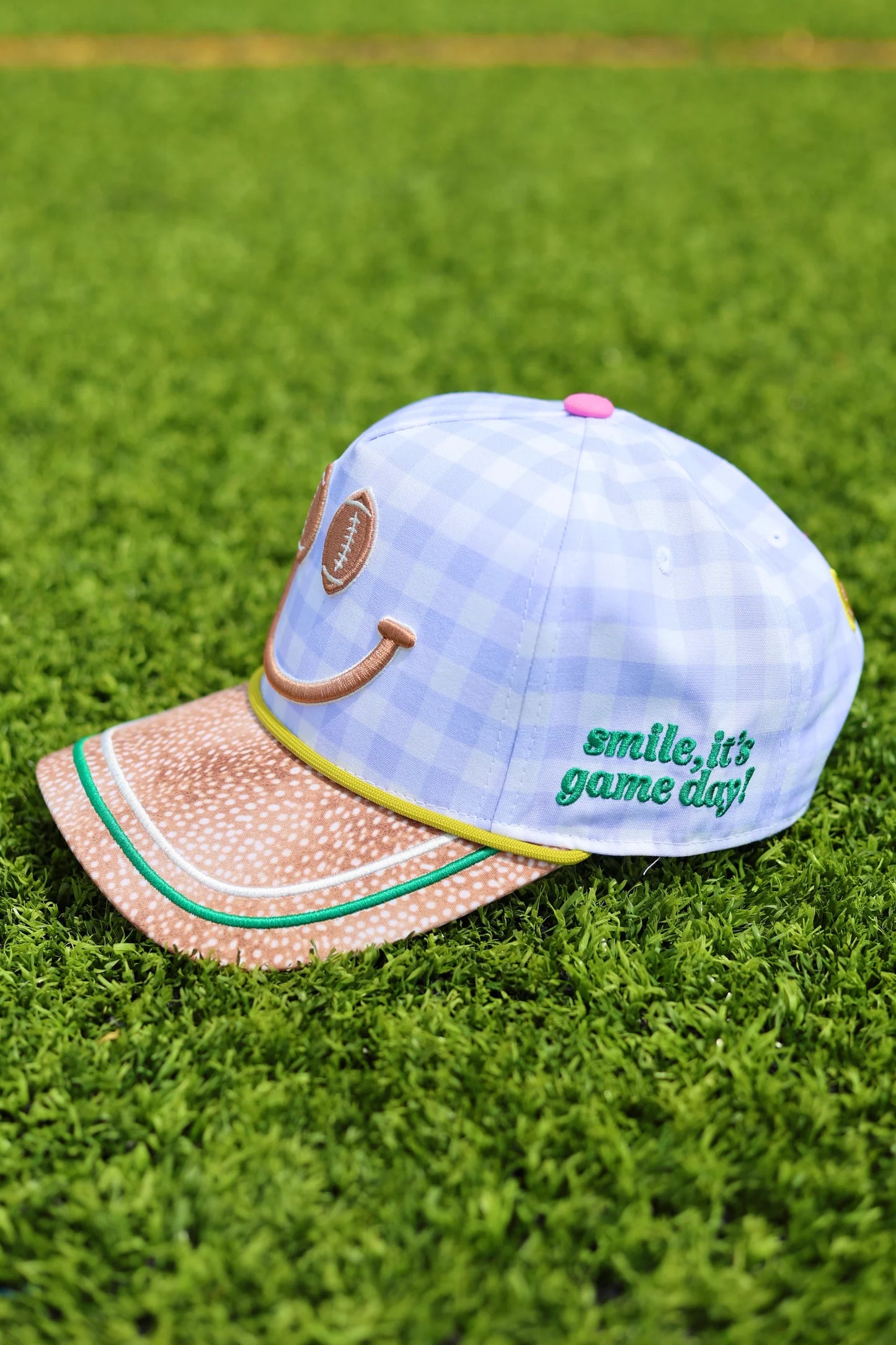 Poppy and Pine Football Hat