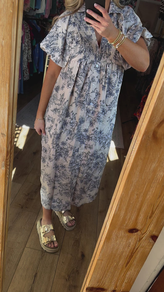 Entro Fall Floral Maxi